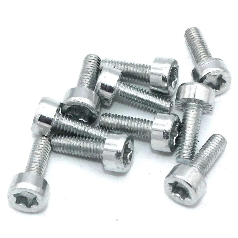 10 Stück T27 Torx M4 x 12 mm 4 mm 12 mm Schrauben für Stihl Weed Eater Dolmar Makita 9022 313 0660 – Detail 3