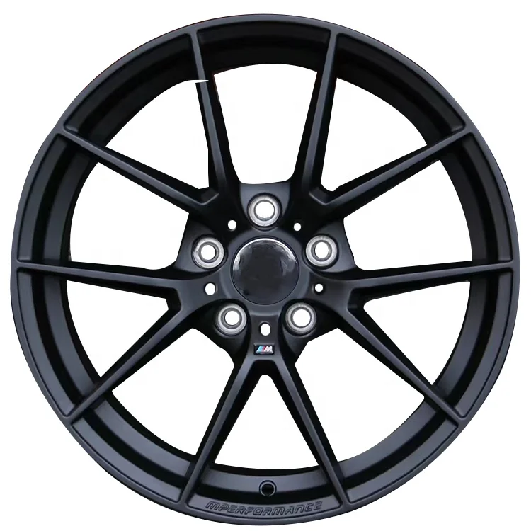 OEM Jiangzao Alloy Forged Wheel Rims 5x112 5x120 Wheels Car Rims Black Concave 17 18 19 20 21 22 Inch For M3 M5 E60 763M F87 M2