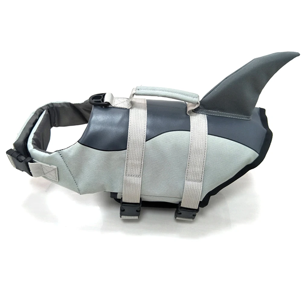 Pet Dog Life Vest Summer Shark Mermaid Pet Life Jacket Dog Clothes Harness Dogs Swimwear Pets Swimming Suit Funny Cute Dog Costu