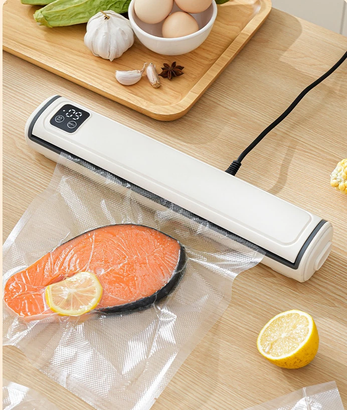 

Автоматическая вакуумная упаковочная машина для домашней кухни с резаком 2 в 1, коммерческая упаковка для пищевых продуктов