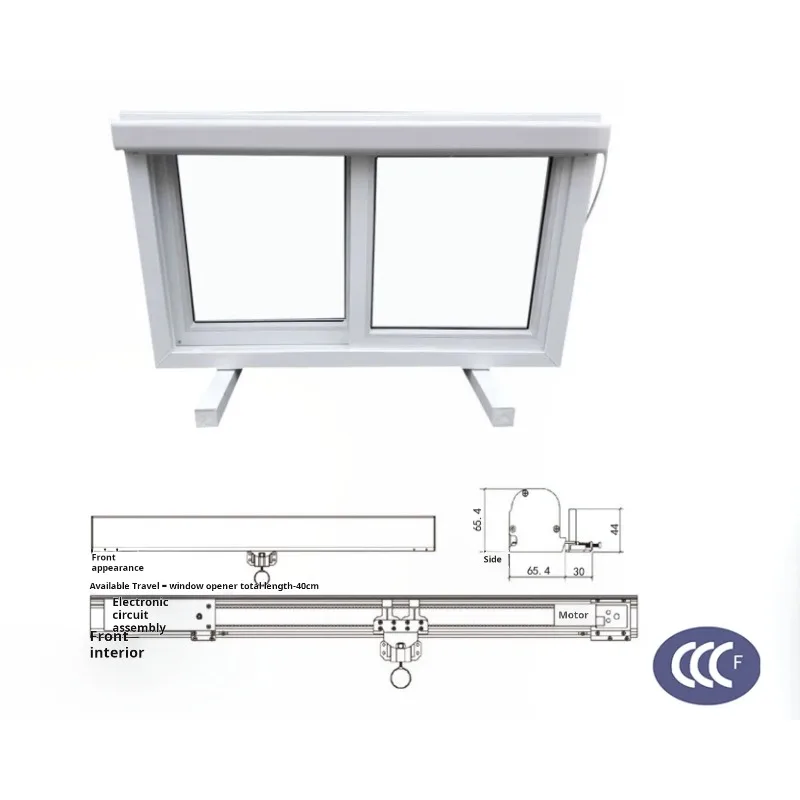 

DIY Window Motor Electric Open Close 1m Window Sliding Sash Actuator Greenhouse DC24v AC220V 1M