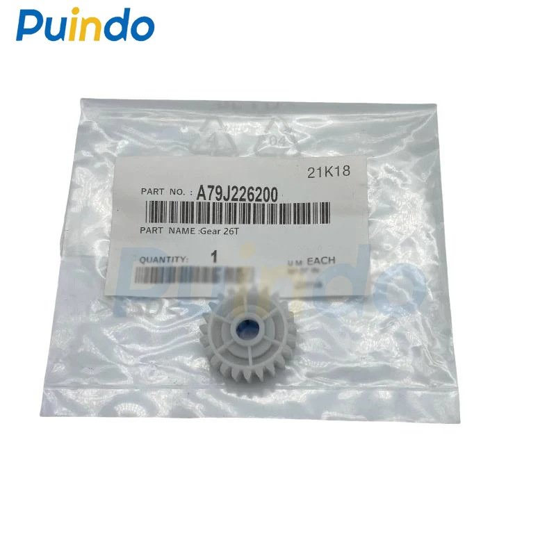 1SET A79J226301 A79J226200 A79J223101 Paper Feed Drive One-way Gear Metal Shaft Assembly For Konica Minolta BH C558 C458 C658