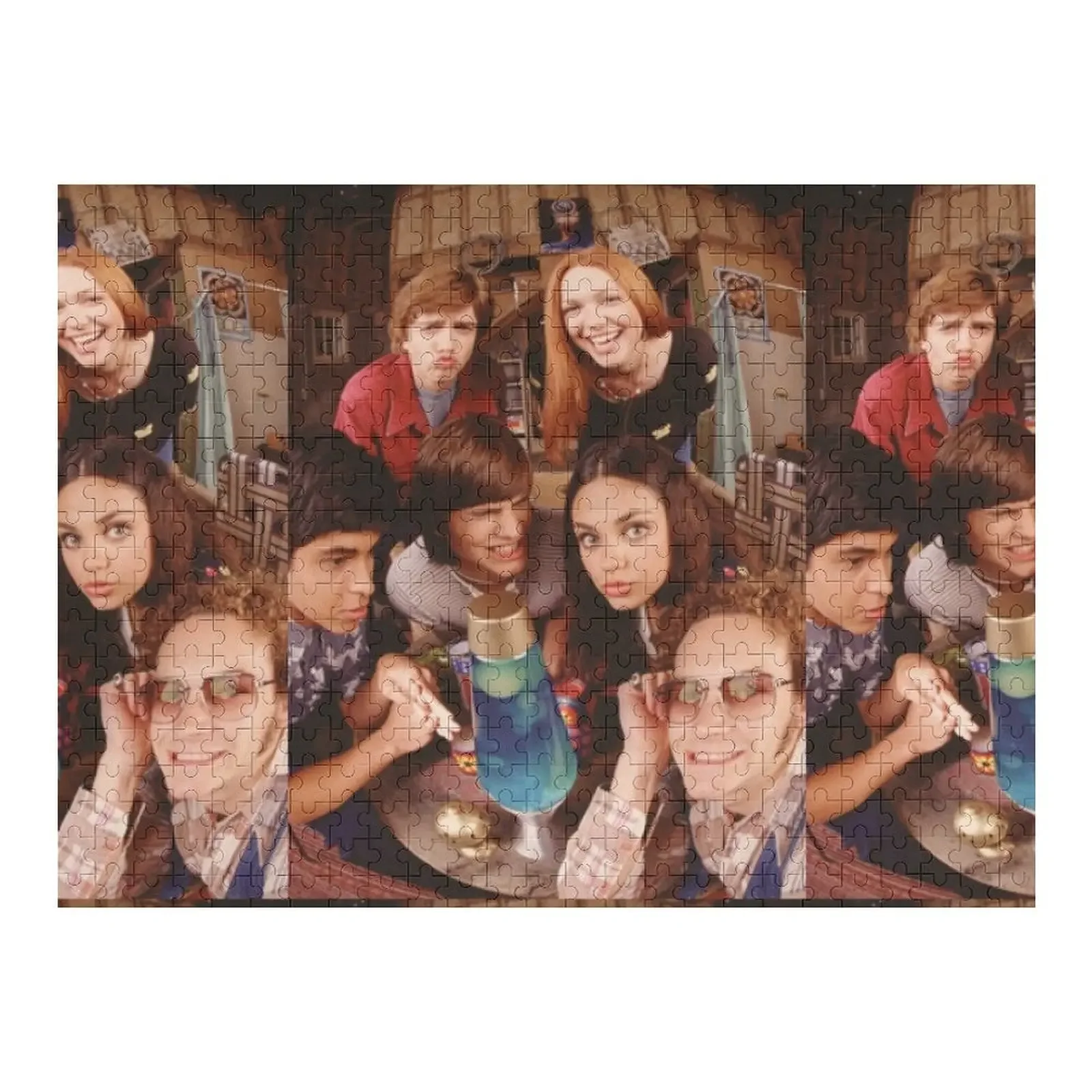 

Пазл «Это 70-е годы» с изображением рыбьего глаза, персонализированный детский предмет, фото, персонализированные подарки, игрушки для малышей, головоломки