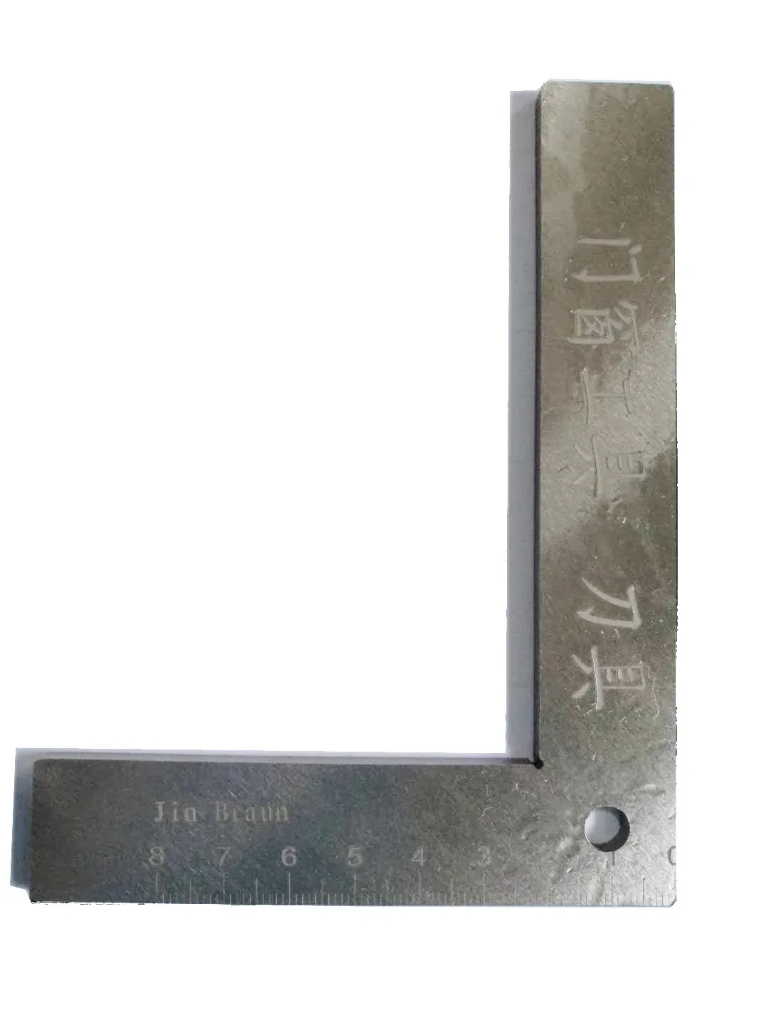 

High-precision 45-degree angle ruler 90-degree right-angle measuring ruler 4mm thickened, multifunctional