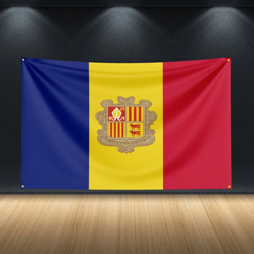 3X5Ft Andorra Flag For Decor