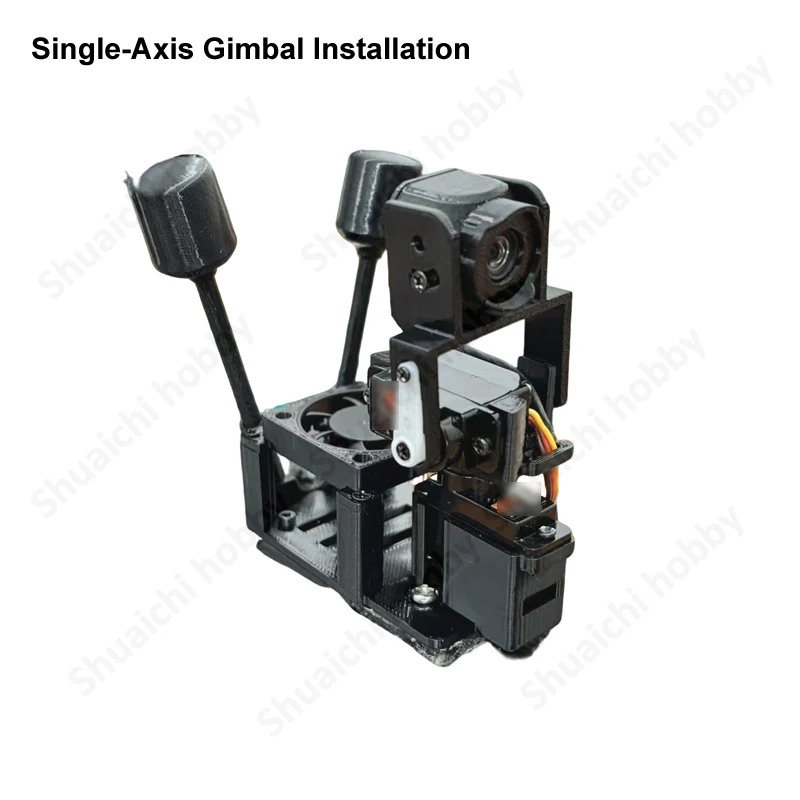 1Set For DJI O3/O4 Pro Video Transmitter Heat Dissipation Quick-Release Bracket Mount Modifed Parts for RC Fixed-wing Airplane