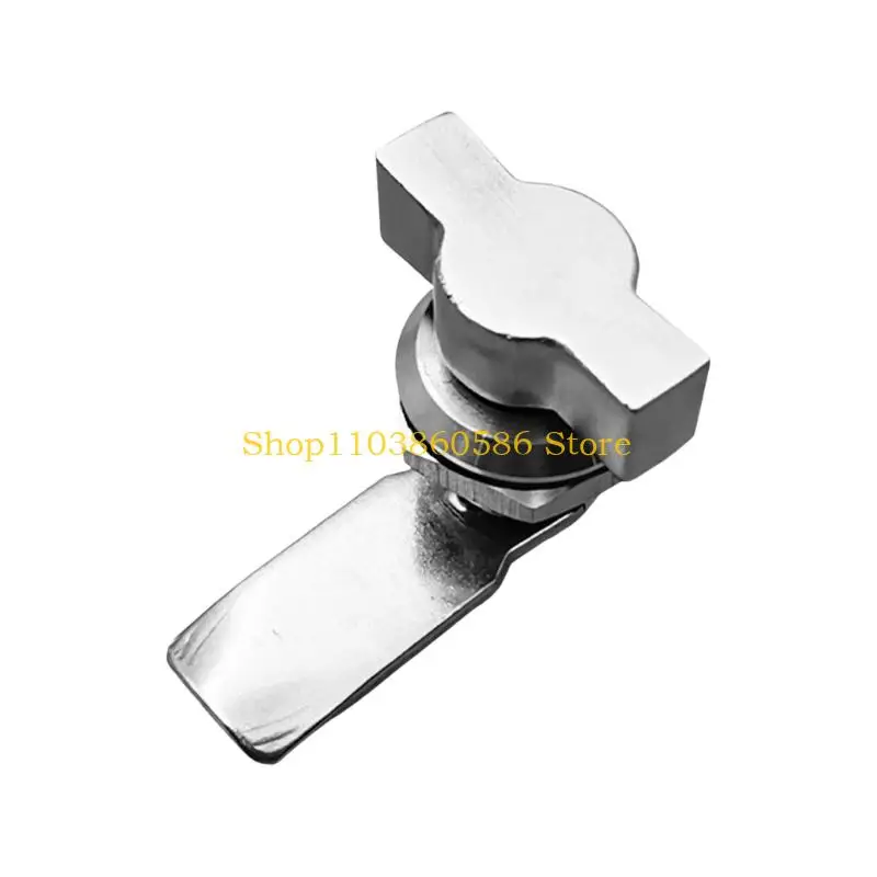 242A Sturdy T Form Turning Latches Lock Ideal For Furniture Marine Mobile Home Boat Household Storage Security Solution