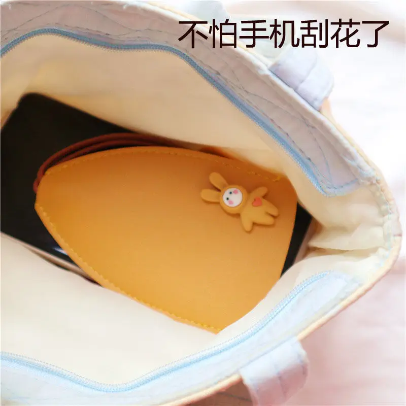 Cute Cartoon Unisex Pull Type Key Bag PU Leather Key Wallets Housekeepers Car Key Holder Case New Leather Keychain Pouch