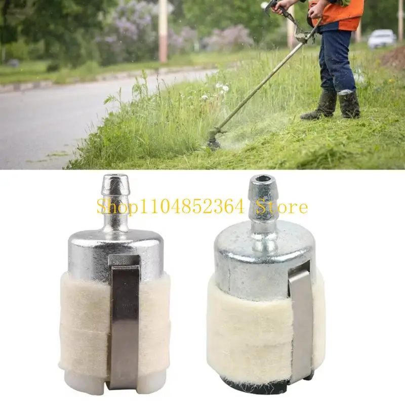 

652F Набор из 10 шерстяных топливных фильтров для бензиновых бензопил Бензопилы 2-х тактные газонокосилки