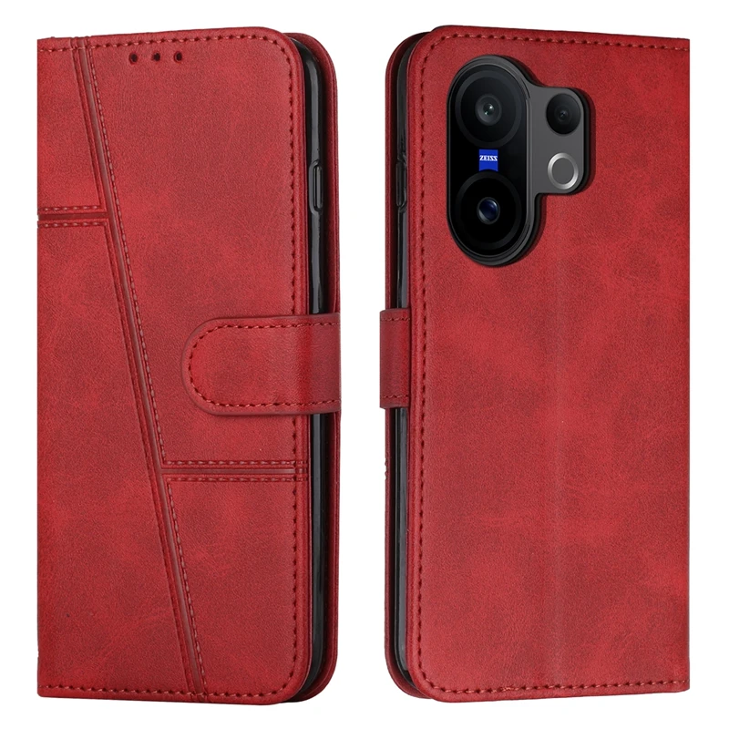 Para vivo X200 FE Funda con tapa tipo billetera Funda de libro para Coque Vivo x200 FE VIVO X200FE V2503 Funda protectora de cuero para teléfono