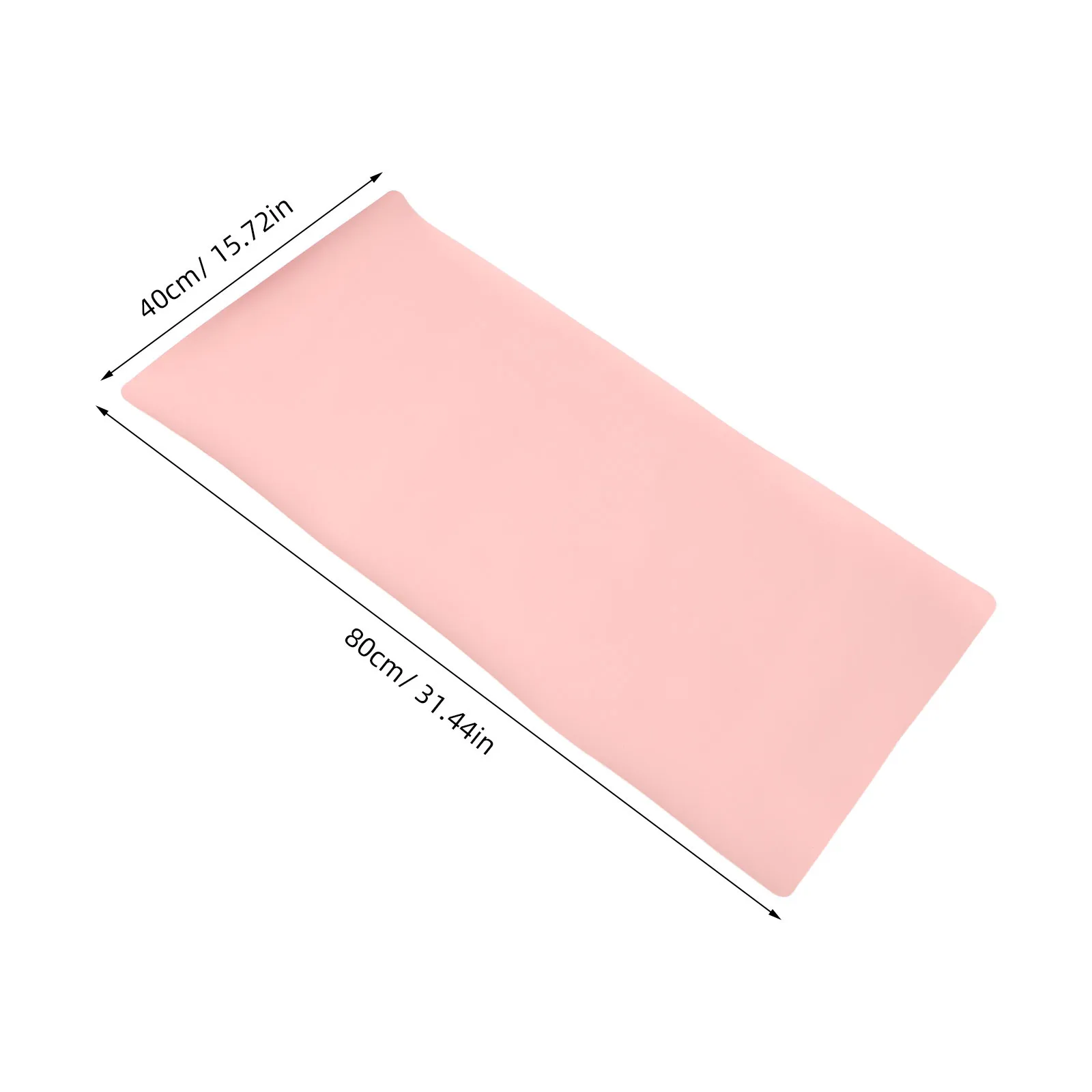 40x80cm Makeup Vanity Mat Resistant Desk Pad for Dressing Table Beauty Counter Soft Cushioned Surface