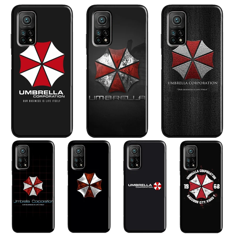 Umbrella Corporation Case For POCO F3 F2 M3 M4 X3 GT X4 Pro Cover For Xiaomi Mi 11 Lite Ultra Mi 10T 11T 12 Pro