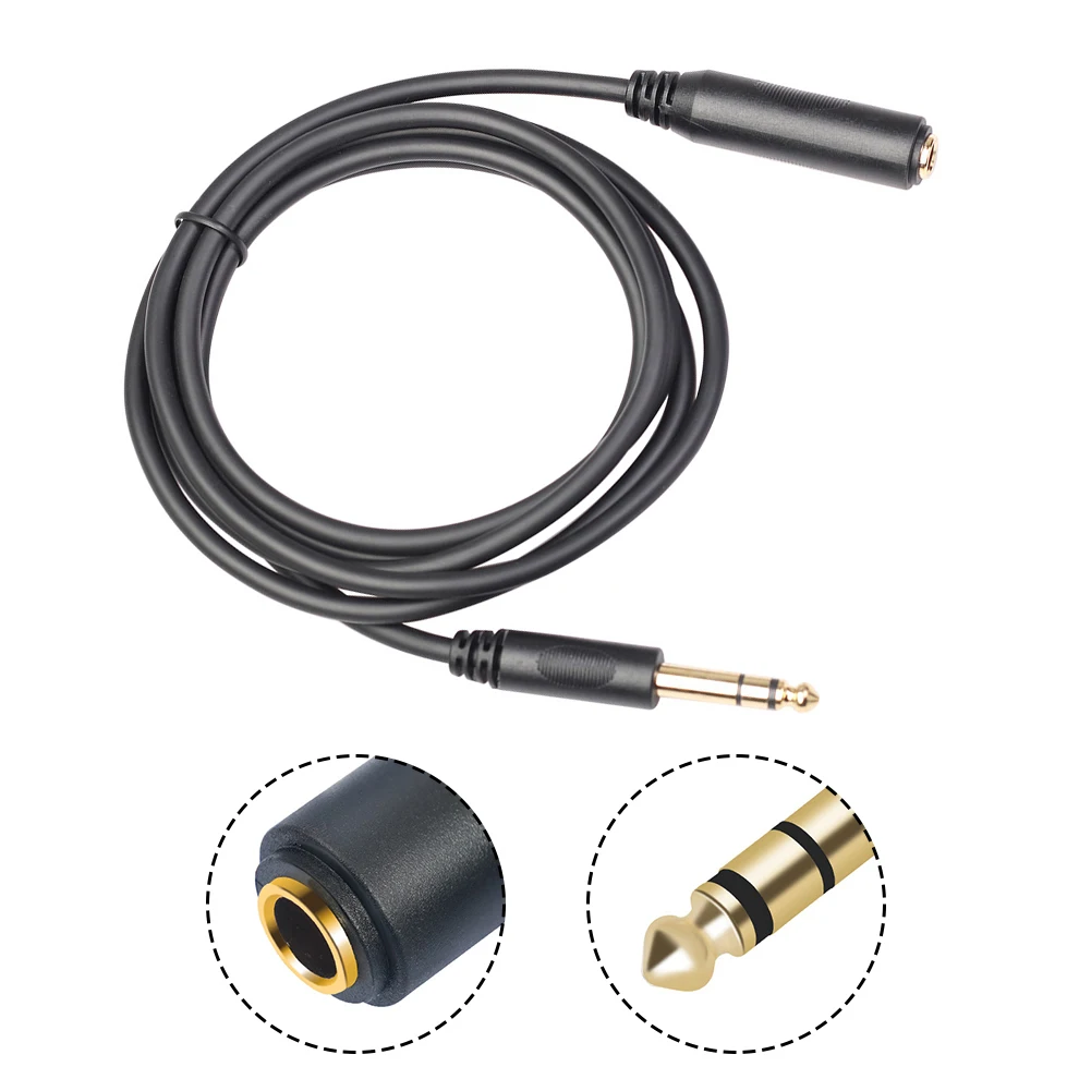TRS Male to Female Stereo Extension Cable 1 8M/300CM 4 5M 6M Options for Seamless Audio Connectivity with Minimal Loss