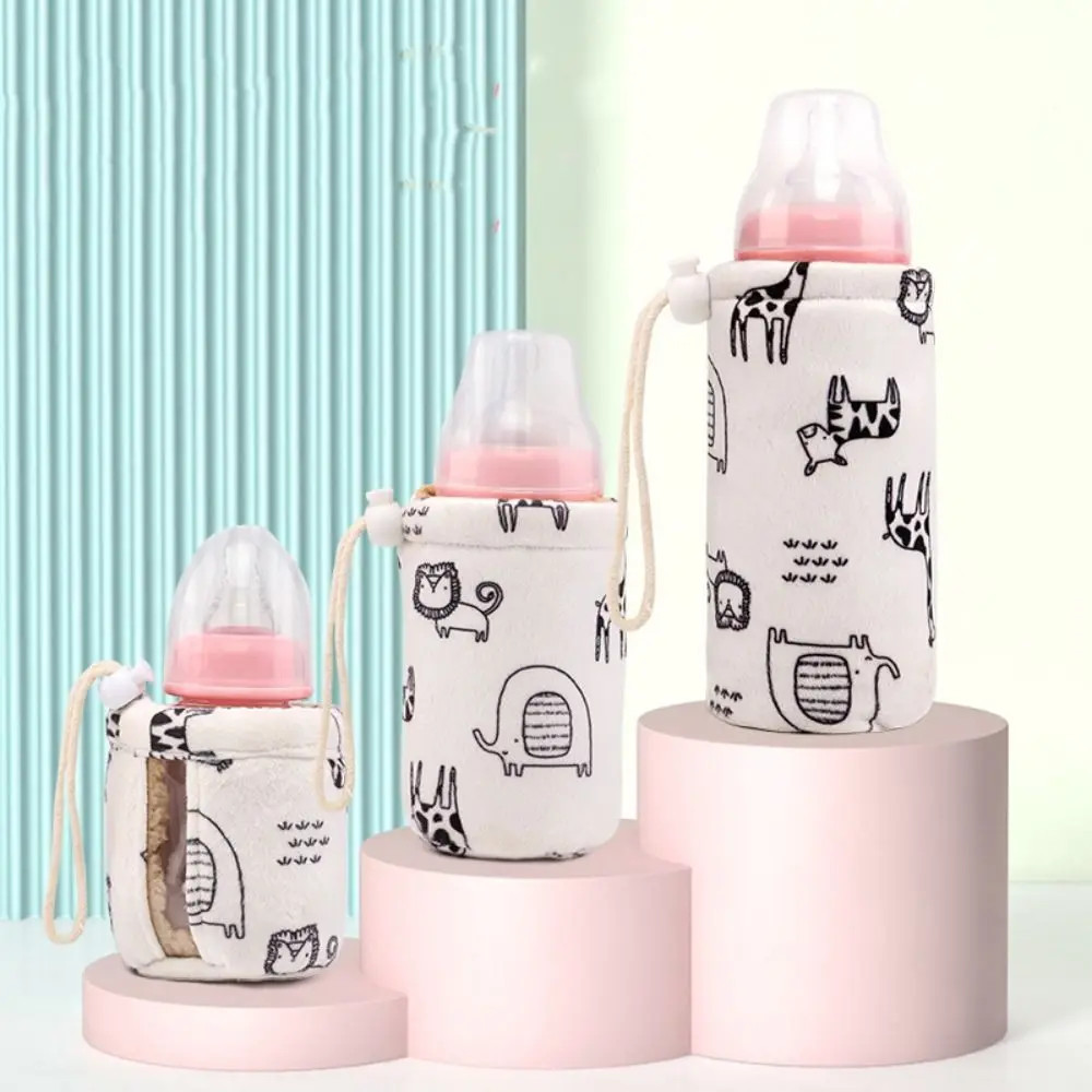 Insulation Bag Baby Feeding Milk Warmer Stroller Hang Bag Bottle Holder Mommy Clutch Bag Baby Bottle Stroller Accessories