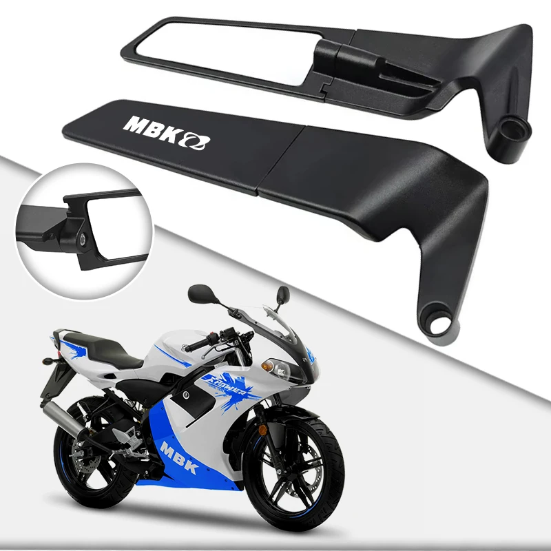 Motorcycle Side Rear view Mirror Blind Spot Rearview Mirrors For MBK Booster 50CC Spirit Nitro 50 50C Stunt Accessories