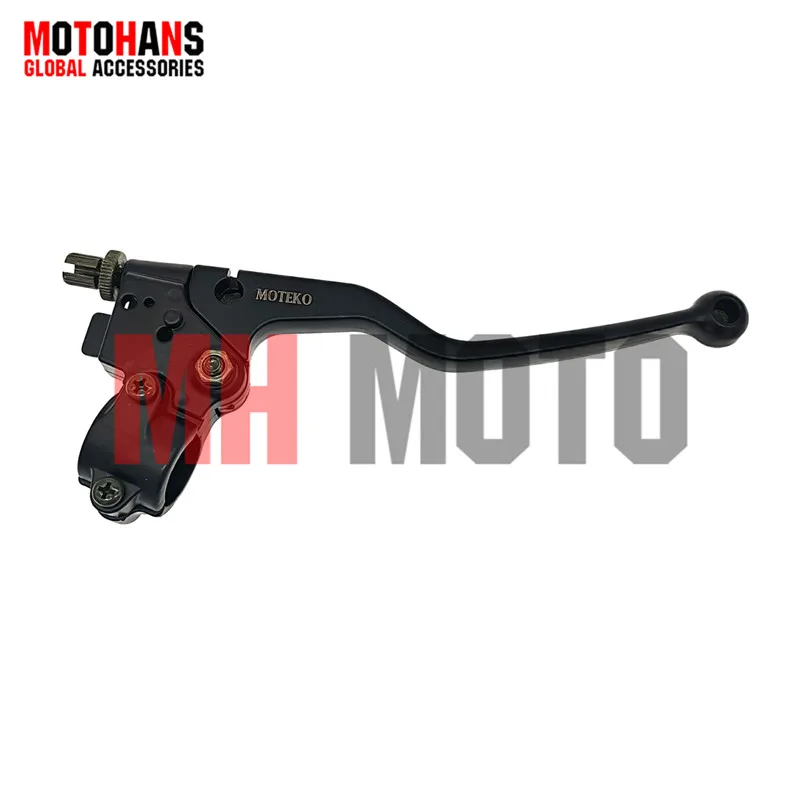 MOTORCYCLE HANDLE LEVER CLUTCH LEVER WITH MIRROR HOLDER FOR HONDA XR125 XR125L 2003-2018 XR150L XR150 2014-2019 XR190