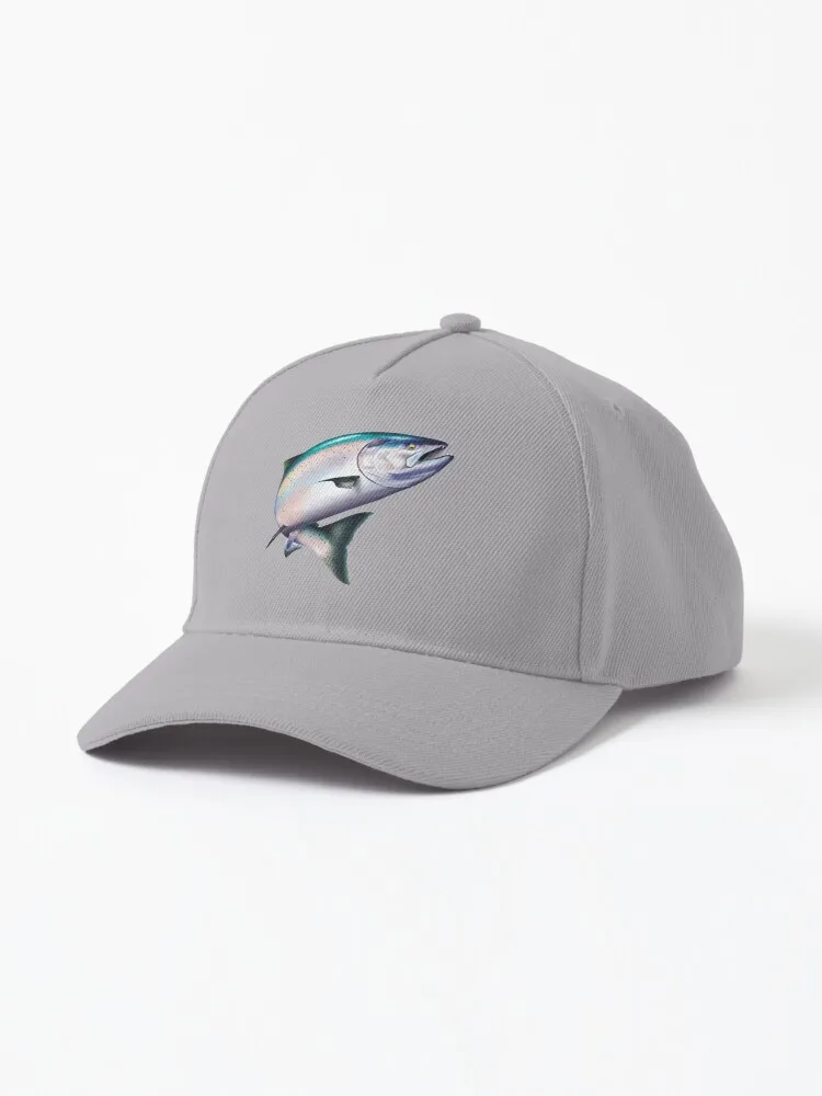 Chinook Salmon Cap For Unisex Adult Outdoor Casual Sun Baseball Caps