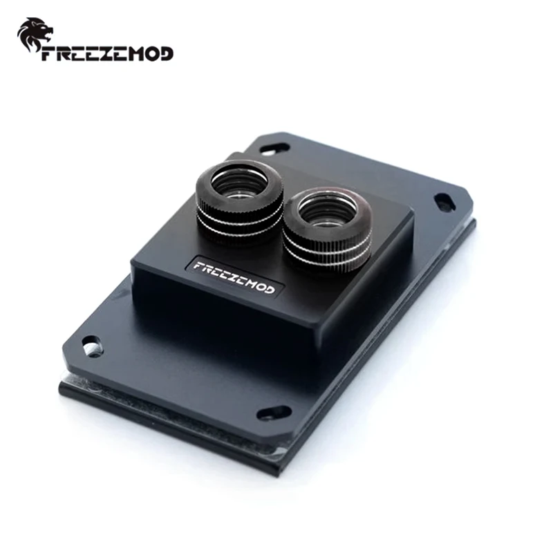 FREEZEMOD AM5 CPU Water Block For AMD AM4, Spray Type Black High Temperature Resistant POM Cover, AMD-POOC