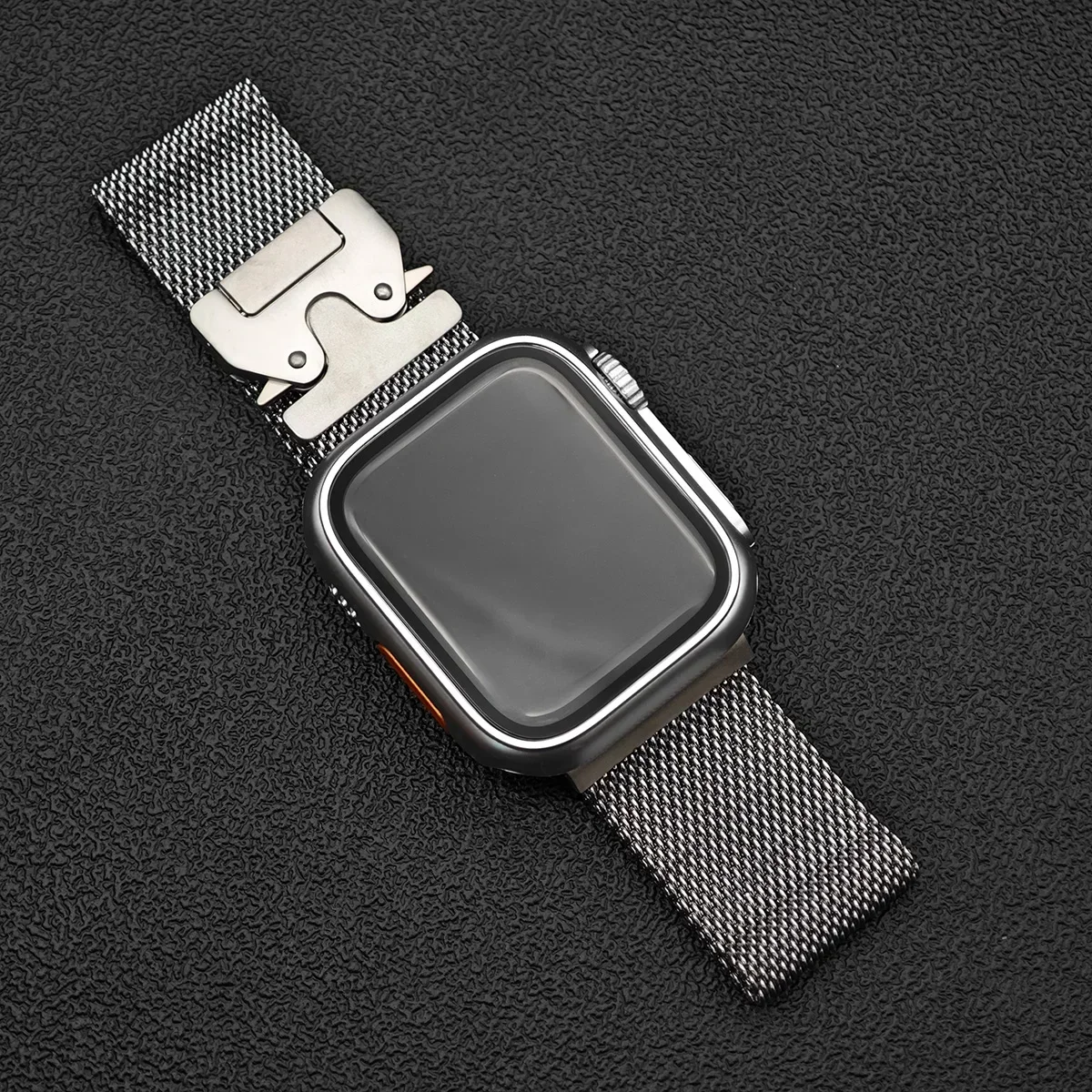 Case+Milanese Loop For Apple Watch Band Series10 46mm 42mm 44mm 40mm Metal Magnetic bands iwatch Series 8 7 6 5 4 3 SE 45mm 41mm