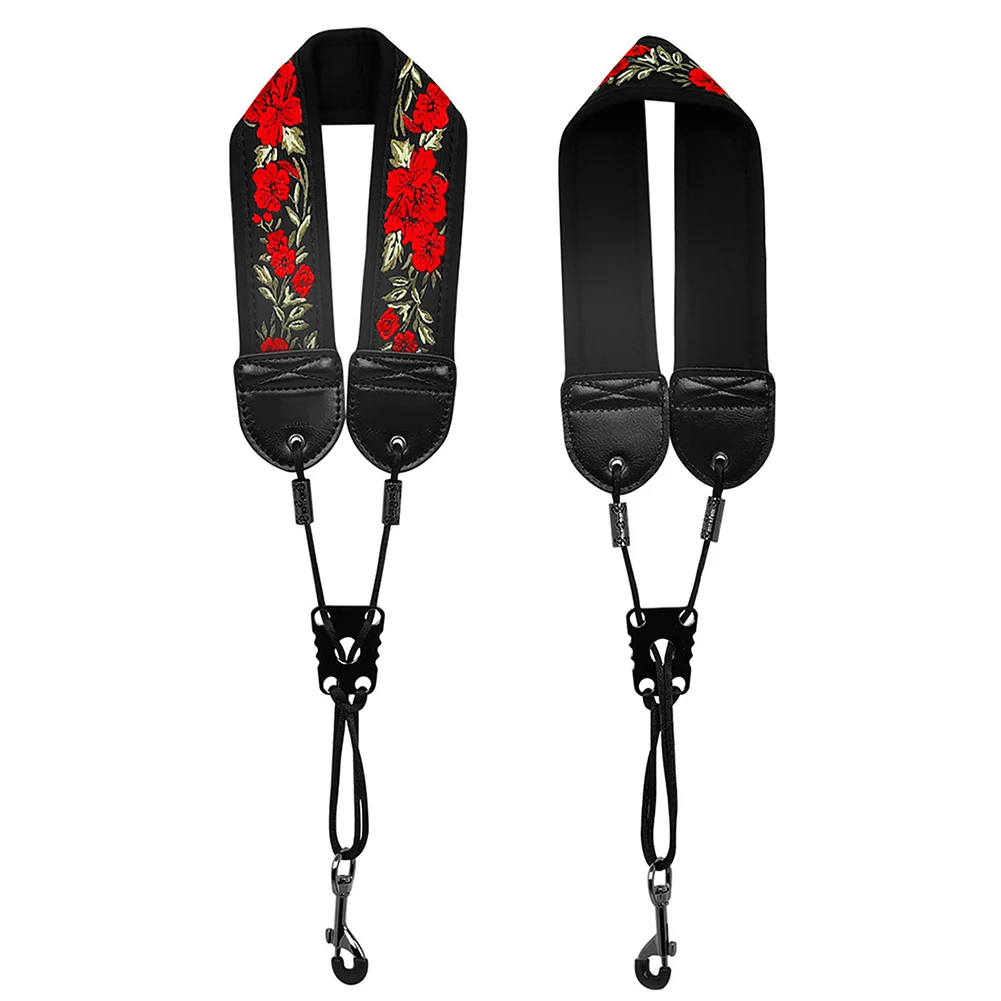 Cotn for emb Multi Neck Strap Hook Compatible Saxophone Lovers Practical To Use Comfortable Fit High School Saxophone
