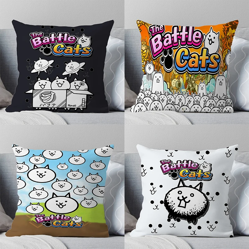 

The Battle Cats Bed Pillow Pillow Cover for Baby Personalized Crib Protector Pillow Cover Design Baby Room Gift