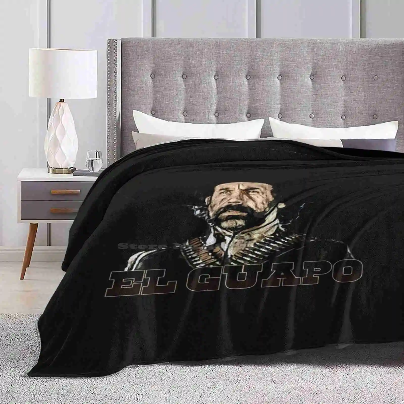 El Guapo Classic T-Shirt Fashion Soft Warm Throw Blanket El Guapo