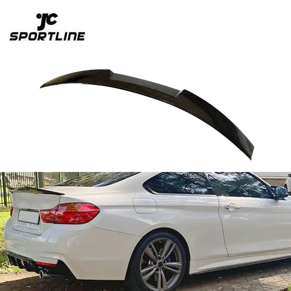 

Спойлер на крышку багажника из сухого углеродного волокна Prepreg для BMW 4 серии F32 Coupe 2014-2020