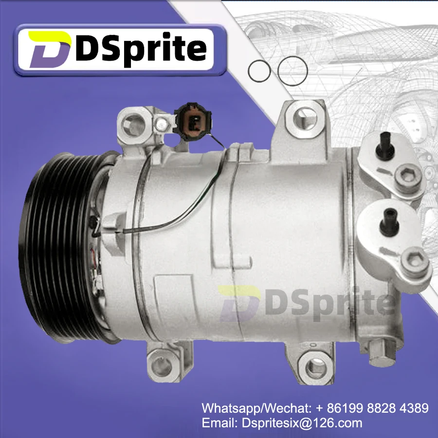 

A/C AC Compressor 92600ZJ00B 92600ZL10A 92600ZV00B 926001LA0B For INFINITI QX56 NISSAN PATROL VI Y62 5.6 92600ZL10B 92600ZV00A