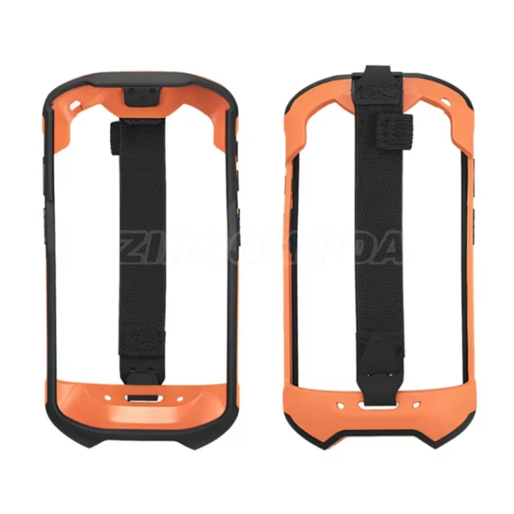 Orange Exoskeleton Rugged Boot with Hand Strap for Zebra TC51 TC52 TC56 TC57 TC52x TC57x