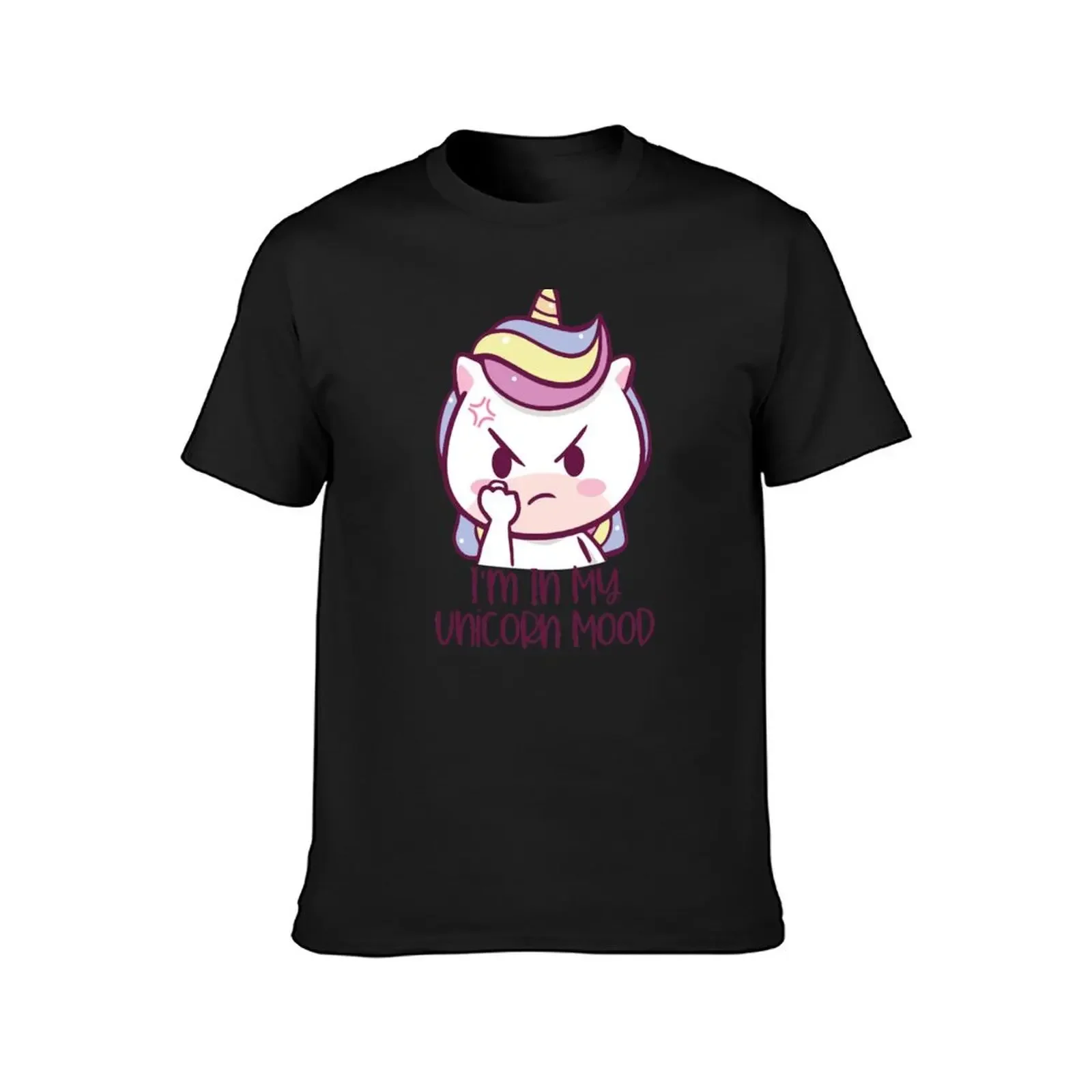 Unicorn I'm In My Unicorn Mood - Angry Unicorn T-Shirt T-shirts man blacks anime stuff plain white t shirts men