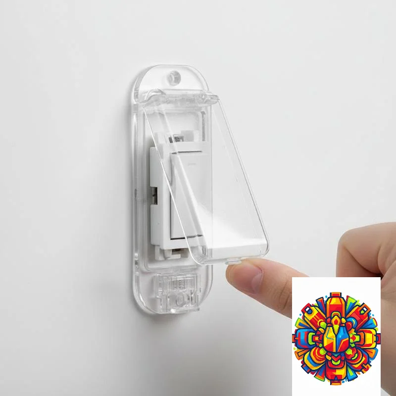 Child Proof Rocker Switch Safety Cover BPA Free Durable Prevent Electric Shock for Baby Home Nursery Baby Proofing