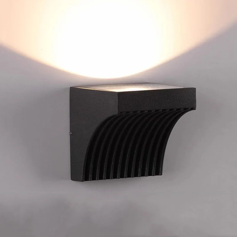 

LED Outdoor Waterproof Wall Light Villa Courtyard Corridor Aisle Wall Lamp Modern Minimalist Outdoor Balcony Lamp
