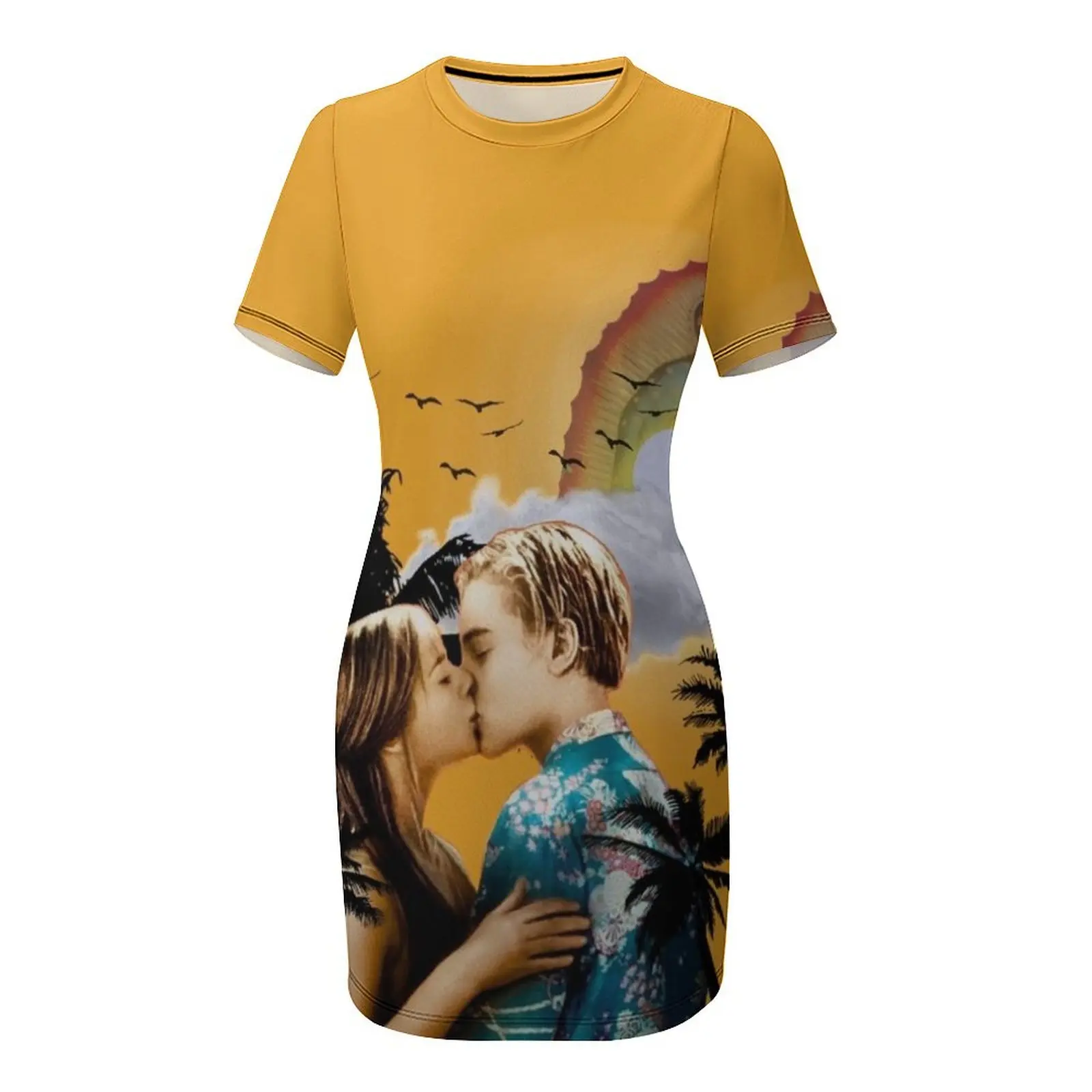 Romeo and Juliet - Baz Luhrmann Short Sleeved Dress Prom gown elegant dresses for women long sleeve dress dress summer