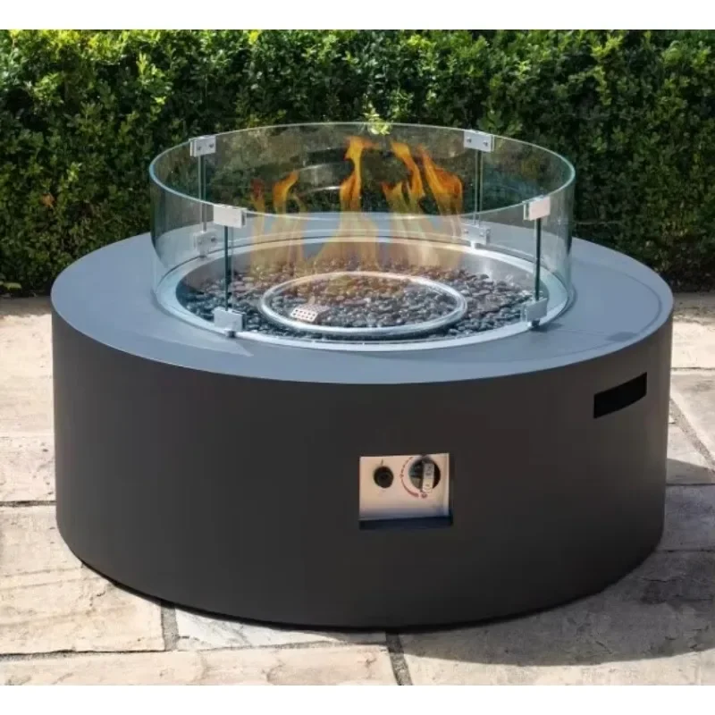 Outdoor Sofa Set Fire Pit Table Customized Outdoor Furniture Patio Fire Pit Pool Fire Bowl