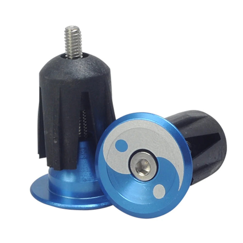 

3Pairs Aluminum Alloy Bike Handle Plug 18-23.5mm Diameter Sturdy Easy Install Mountain Road Folding Bike Accessories