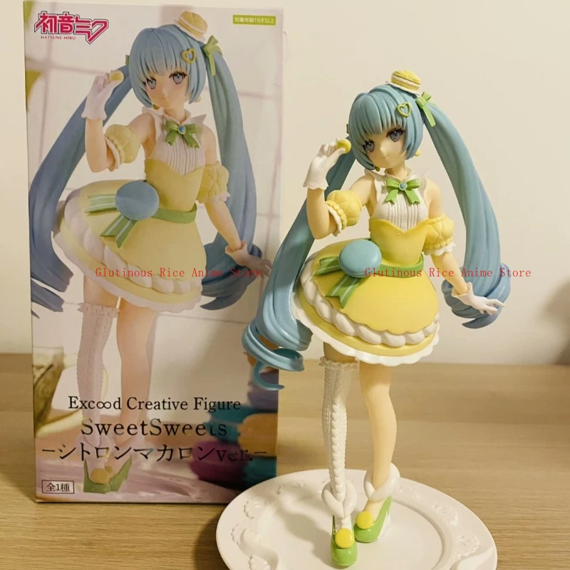 在庫ありアニメ-2d-初音ミクレモンサンドイッチケーキアクション人形モデルコレクションギフト人形キャラクター装飾像飾り