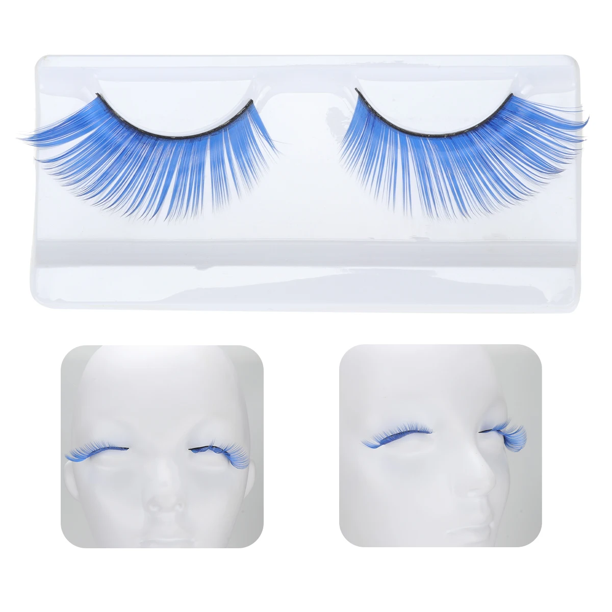 

2 Pairs False Halloween Cosplay Cosplay Party Performance Halloween Eyelashes Eyelashes lashes Makeup