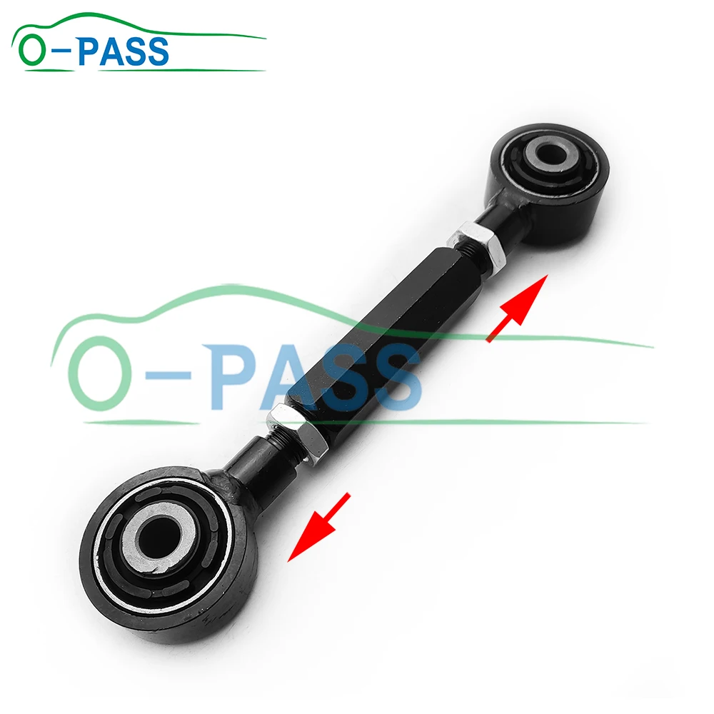 OPASS brazo de Control del dedo del pie trasero ajustable para Ford Focus C-MAX ESCAPE KUGA Mazda 3 5 Axela Premacy Biante S40 C30 C70 V40 30683067