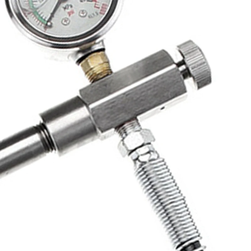 ABDJ-High Pressure Pipe 5000Pa Inflatable Valve, Inflatable With Precision Pressure Gauge 24 Inch Tube