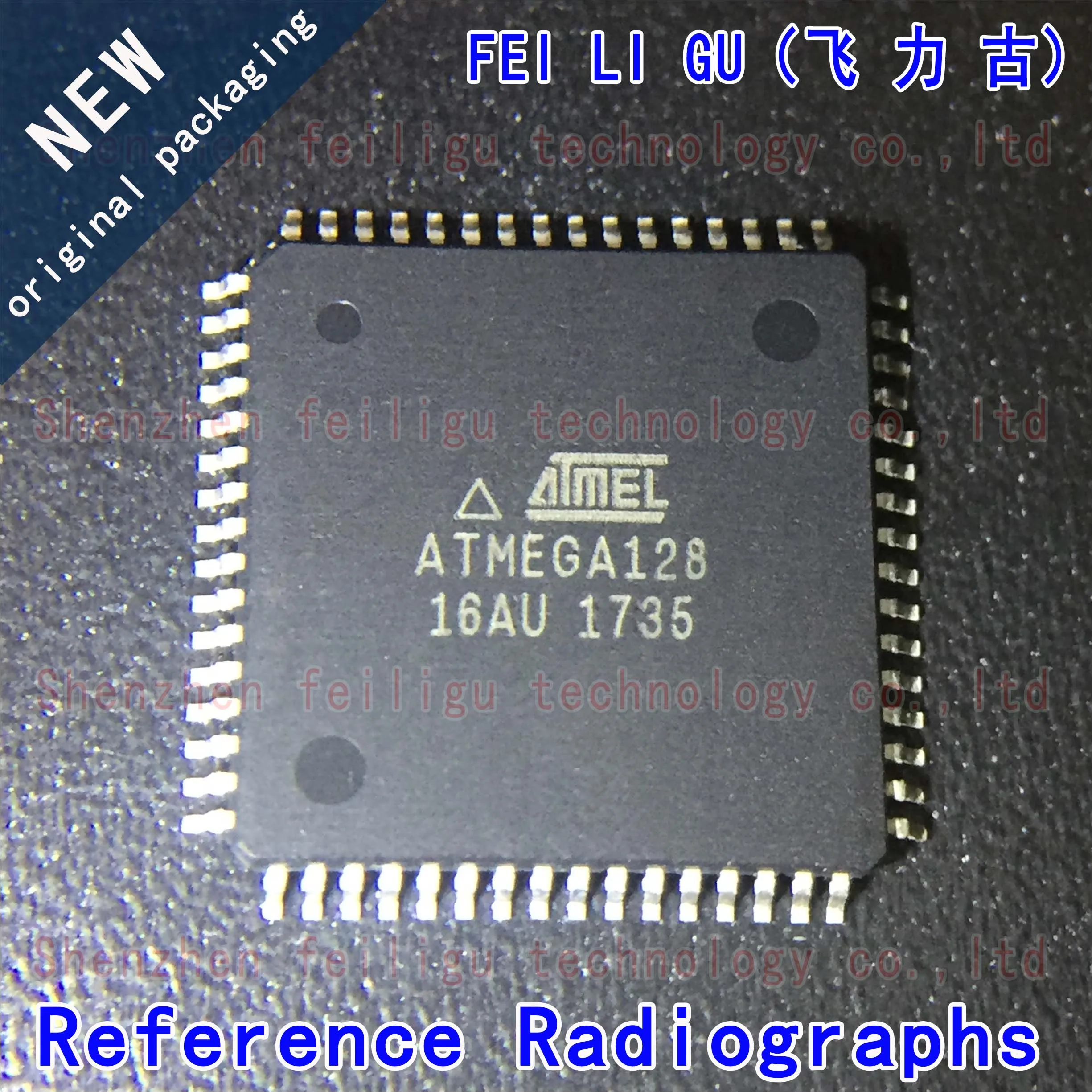 

1~30PCS 100% New Original ATMEGA128-16AU ATMEGA128-16 ATMEGA128 Package:TQFP64 MCU/MPU/SOC 8-bit microcontroller chip