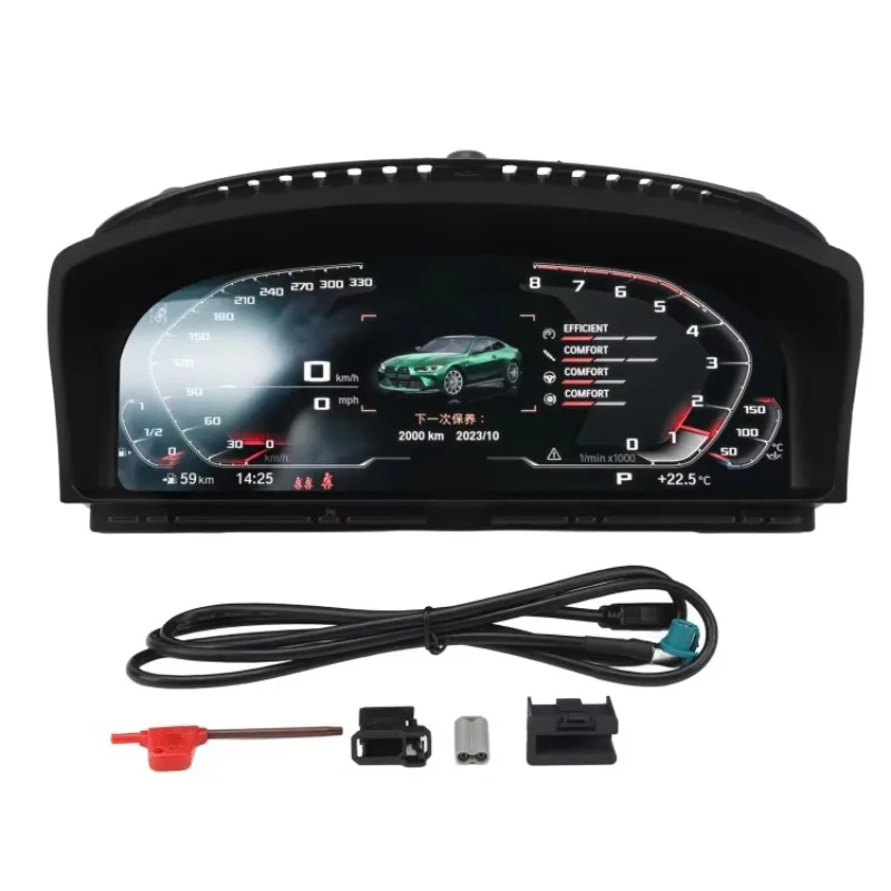 

Автомобильный цифровой кластерный приборный ЖК-дисплей приборной панели, спидометр, дисплей, монитор приборной панели для 7-й серии E65 E66