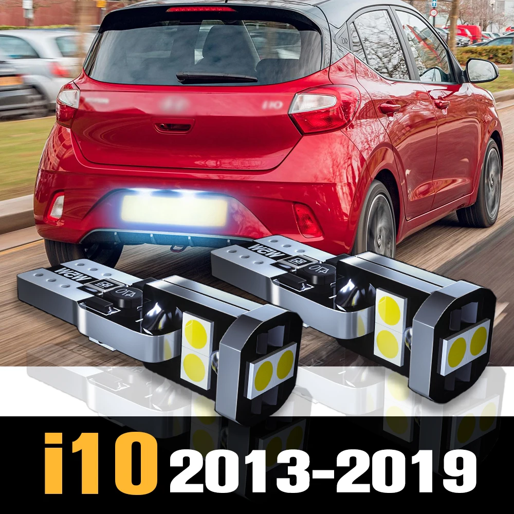 

2pcs Canbus LED License Plate Light Lamp Accessories For Hyundai i10 2013 2014 2015 2016 2017 2018 2019