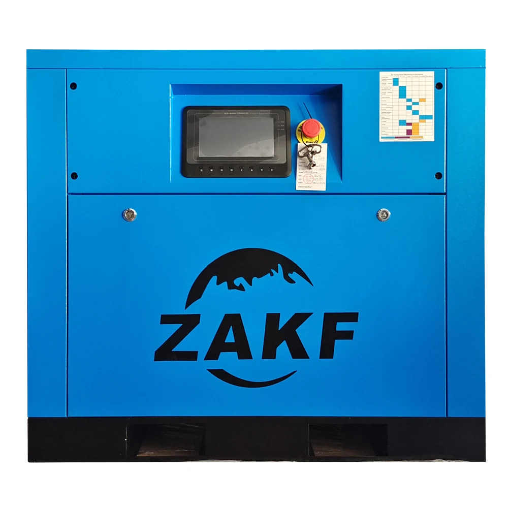 ZAKF 10 7.5KW IP23 7 Bar  Fixed Speed Screw Air Compressor Air Compressors