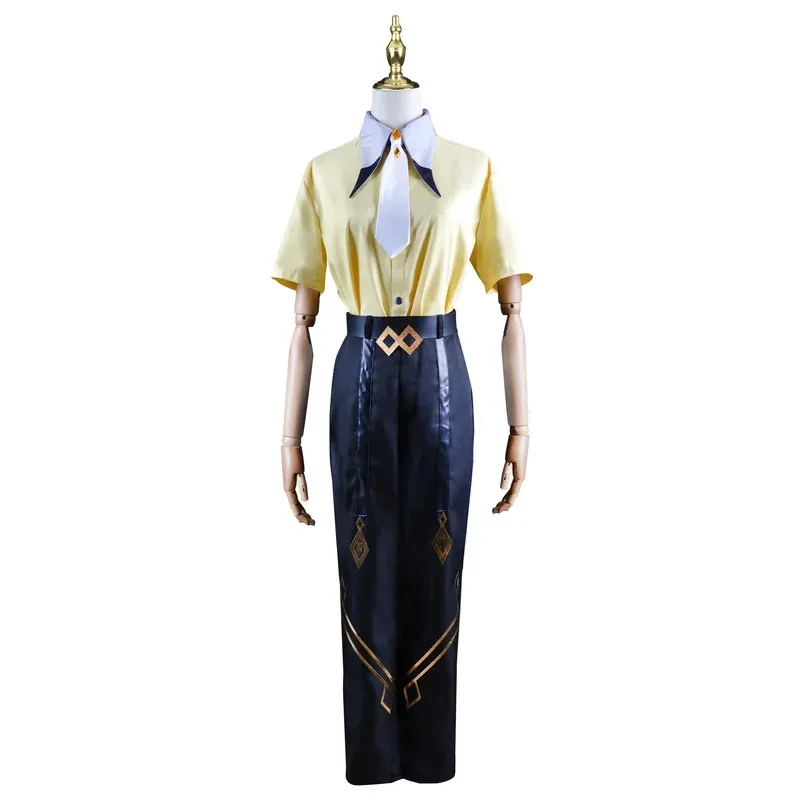 أزياء أنيمي جينشين إمباكت زونجلي التأثيرية قماش مزخرف لعبة تشونغ لي مجموعة كاملة موراكس تشونغلي ملابس كوميك كون لعبة كوسبلاي