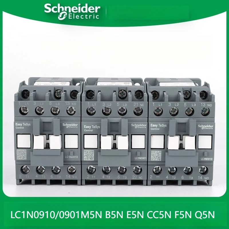

Schneider LC1N0910B5N LC1N0910CC5N LC1N0910F5N LC1N0910M5N LC1N0910Q5N LC1N0901B5N LC1N0901CC5N LC1N0901F5N M5N Q5N AC Contactor