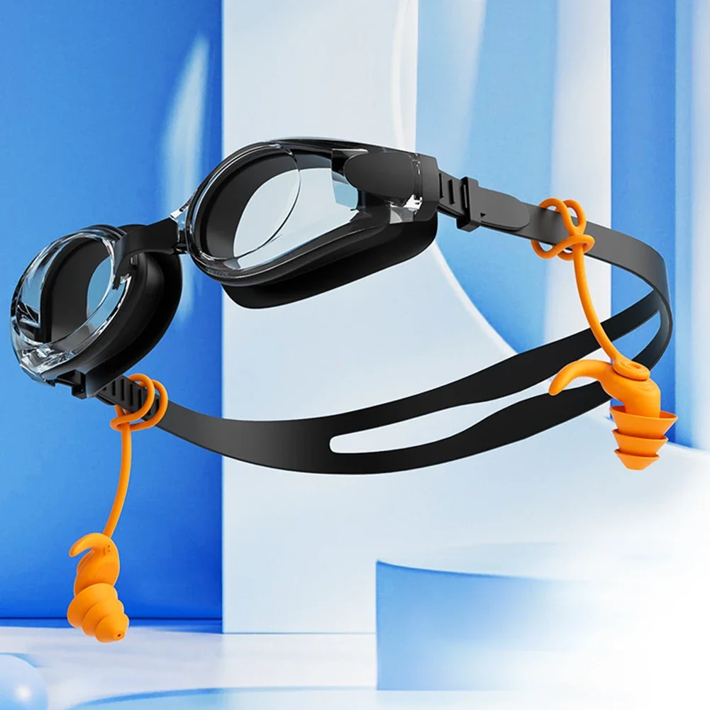 سدادات أذن للسباحة، مشبك أنف مقاوم للماء، يمنع تقليل الضوضاء المائية، سدادة أذن من السيليكون الناعم، مستلزمات غوص السباحة