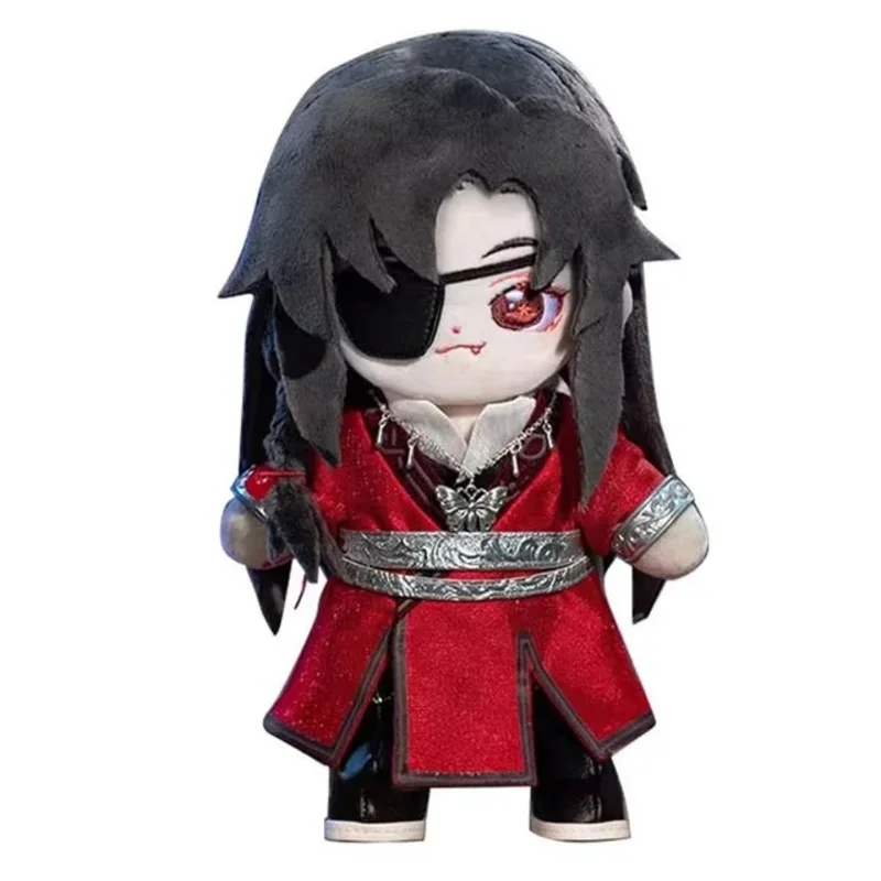 ZA01 Anime Tian Guan Ci Fu Official Original Xie Lian/Hua Cheng Plush Doll 20cm Standing posture Dolls MDZS Gifts Halloween Za0@