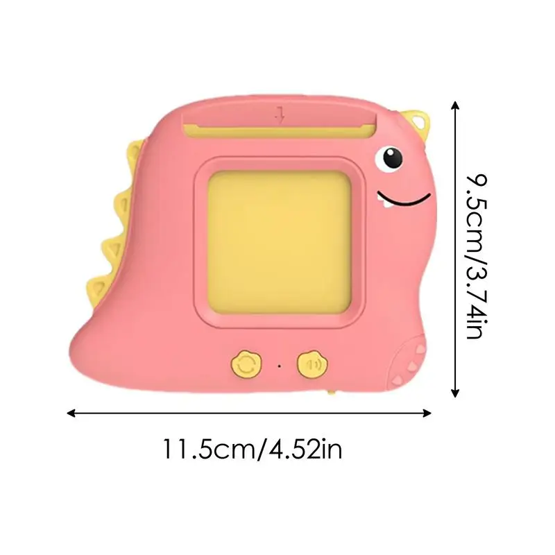 Talking Flash Cards Learning Toys Dinosaur Audible Talking Cards Machine Flash Cards USB Rechargeable Learning Toys Preschool