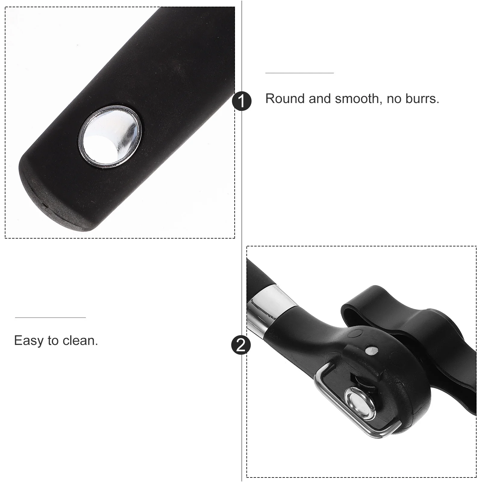 

1pc Can Stainless Steel Compact Portable Lid Opener For Daily Use Household Kitchen Can Opening Tools Multi-Function Bottle