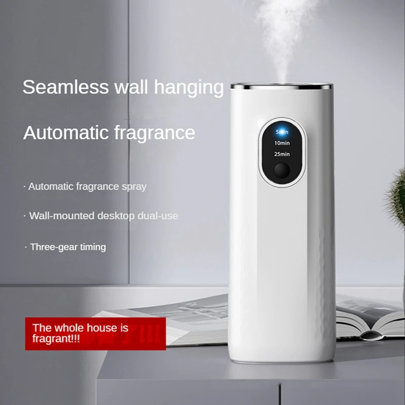 Aroma Diffuser Automatic Timing Spray Aroma Diffuser Household Indoor Aerosol Dispenser Deodorant Car Fragrance Machi